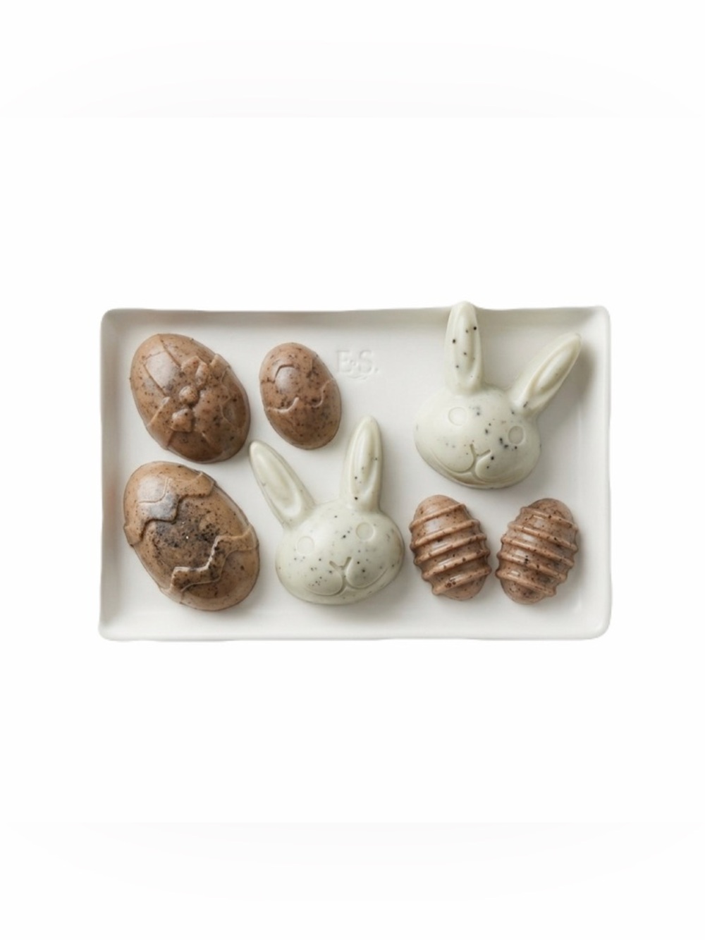 New Organic White Chocolate Easter Bunny Caramel Cadbury Egg Mini Soaps - VBG